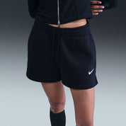 NIKE WOMENS PHOENIX MID-RISE 4" SHORT