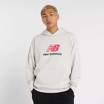 NEW BALANCE ATHLETICS FRENCH TERRY LOGO HOODIE- AHH