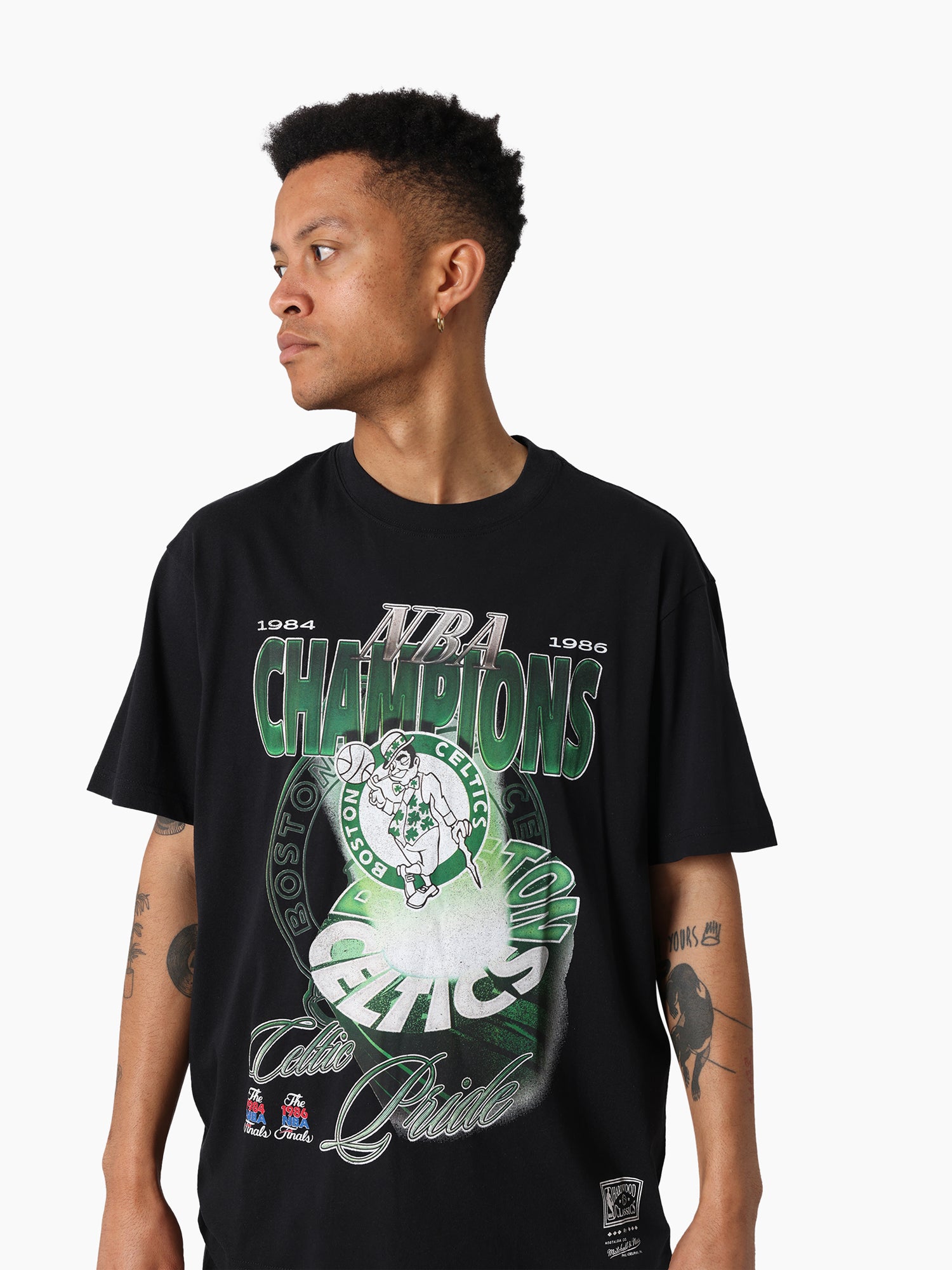 MITCHELL & NESS CELTICS HARDLIGHT TEE
