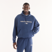NEW BALANCE TRACKSIDE FLEECE HOODIE