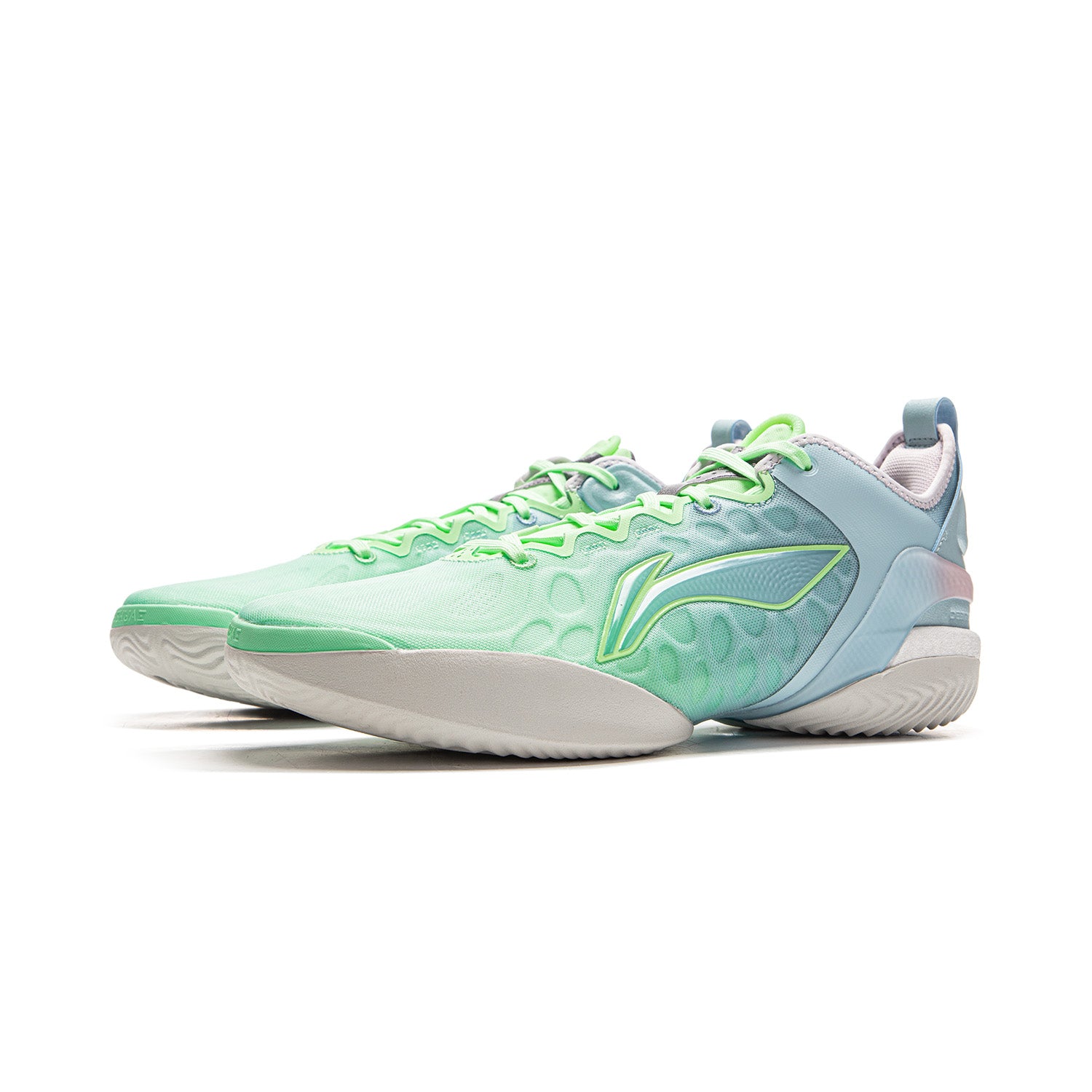 LI-NING YUSHUAI 19 V2 BLUE GREEN – CourtSide Melbourne