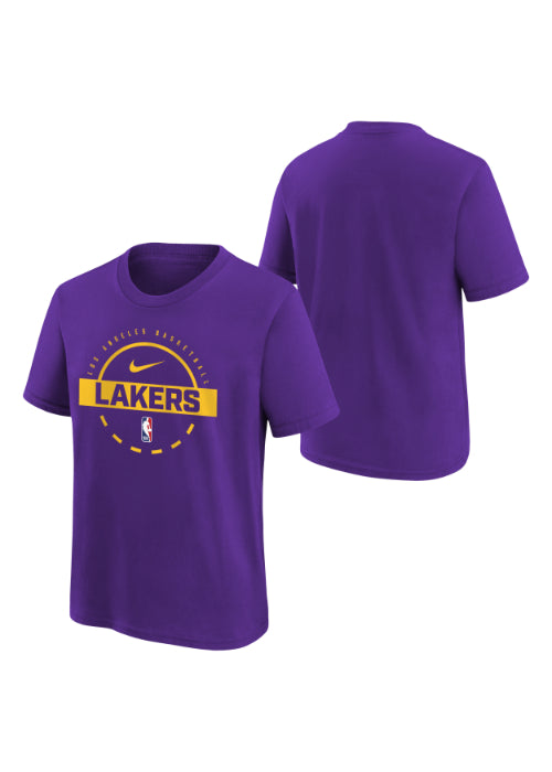 NIKE LAKERS PRACTICE TEE - YOUTH