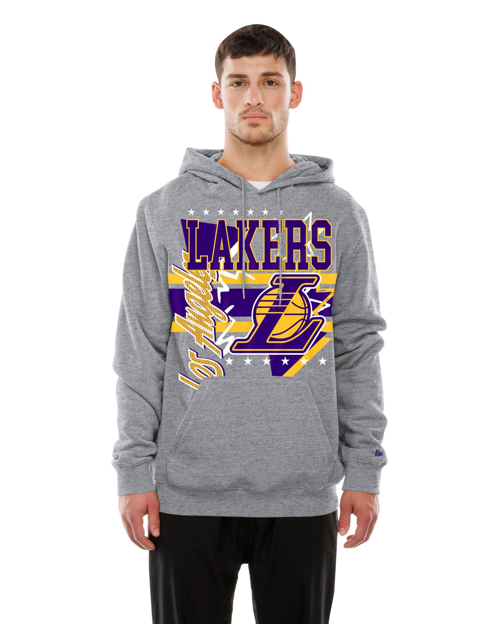 NEW ERA MENS HOODIE LA LAKERS
