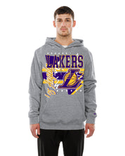 NEW ERA MENS HOODIE LA LAKERS