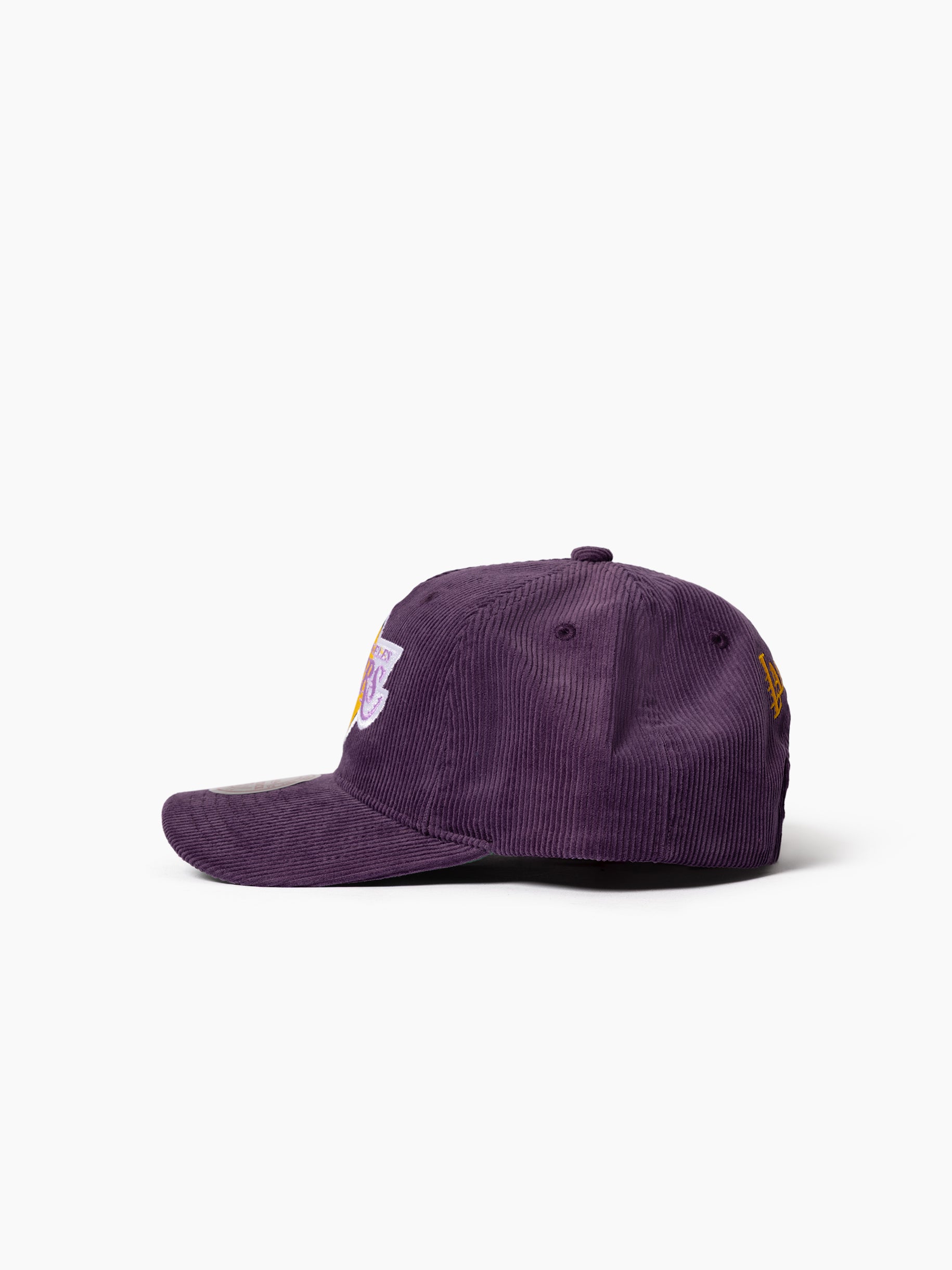 MITCHELL & NESS RETRO TEAM CORDUROY ORIGINS LAKERS CAP