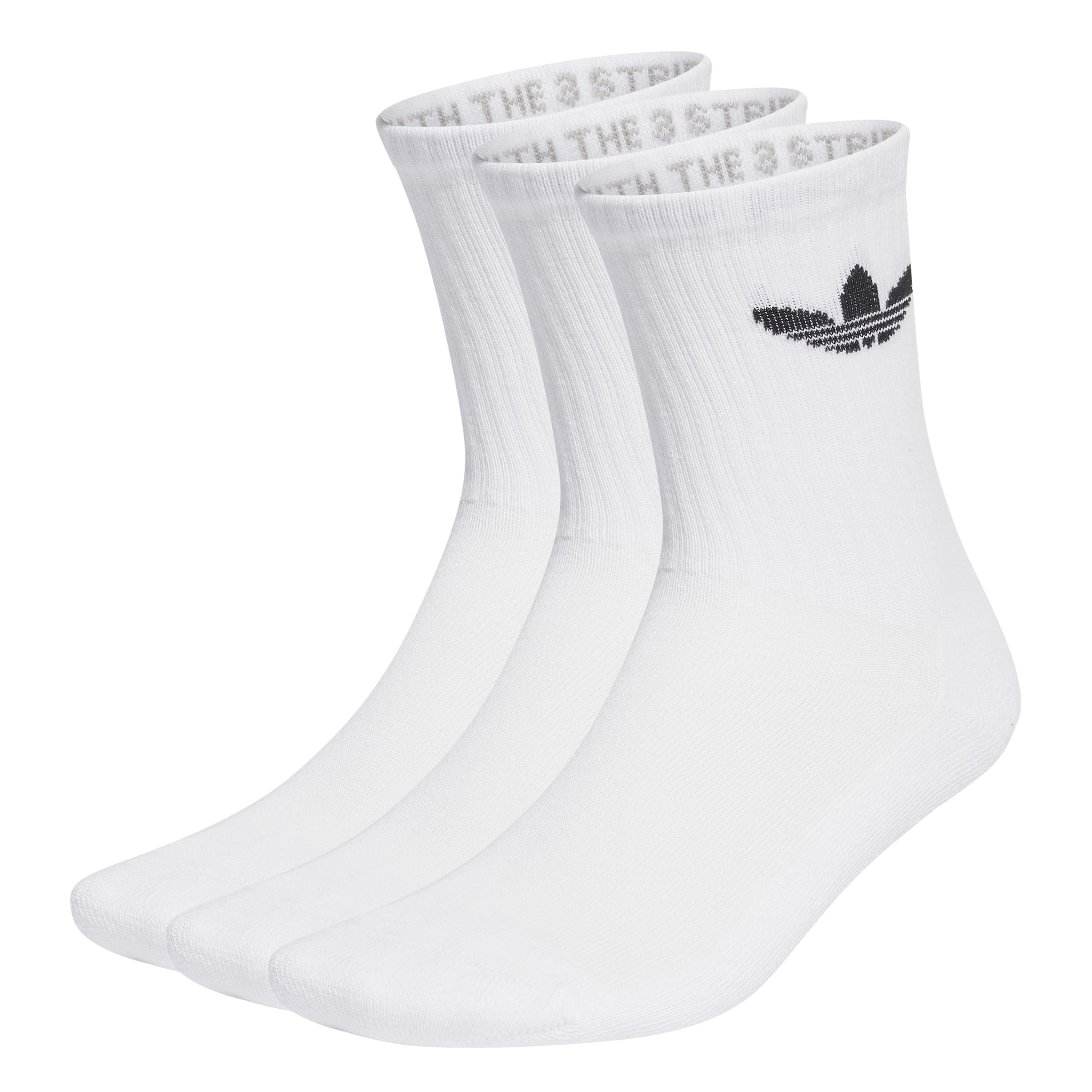 ADIDAS TREFOIL CREW SOCKS - 3 PACK