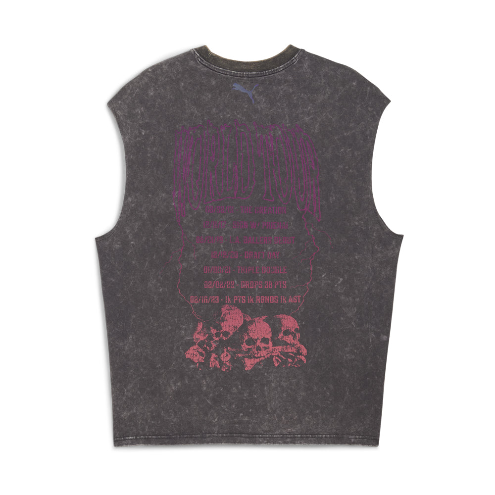 PUMA LAMELO WORLD TOUR-NAMENT CUT OFF TEE