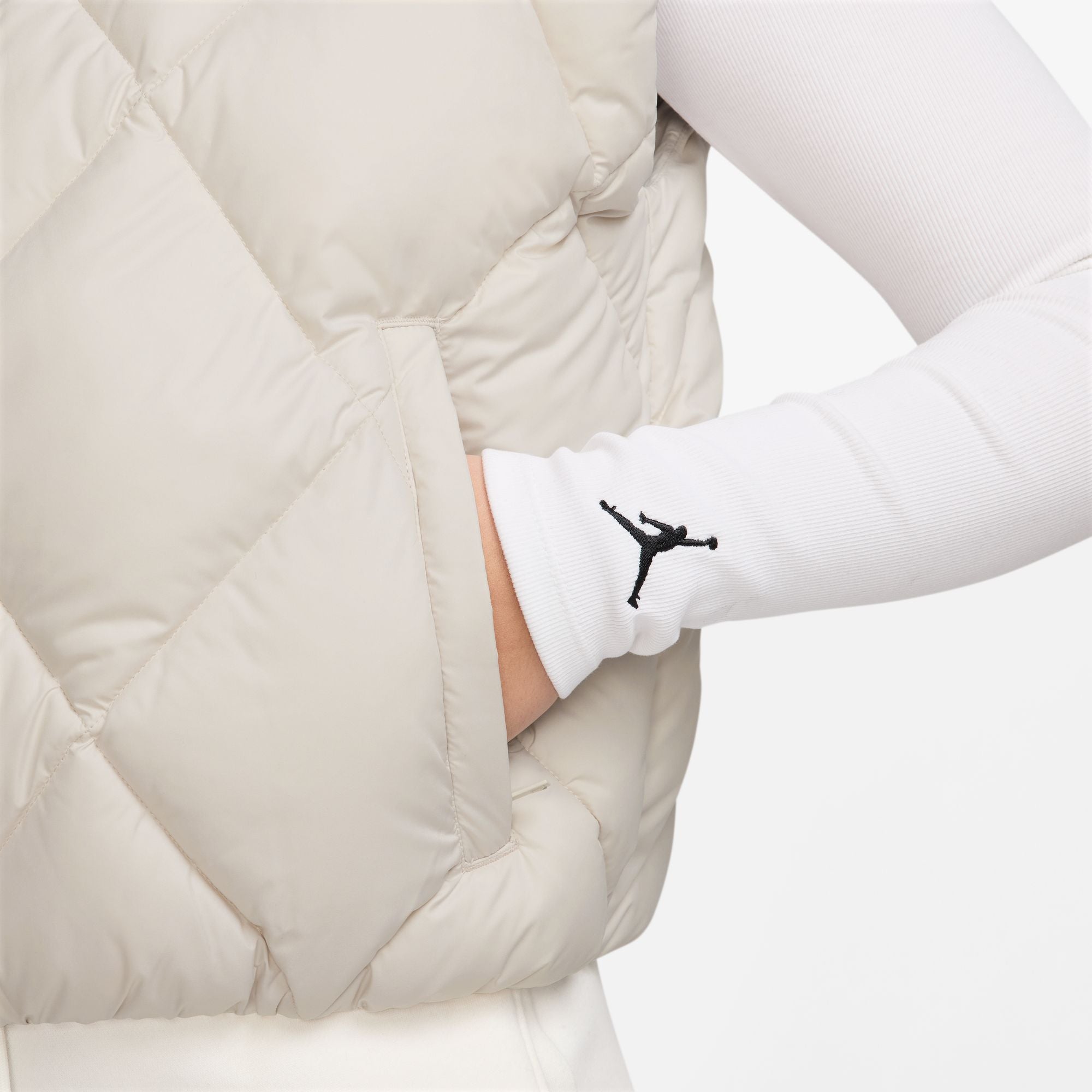 JORDAN W J BRK PUFF VEST QLT