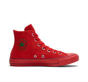 CONVERSE CHUCK TAYLOR ALL STAR SUEDE HIGH TOP RED