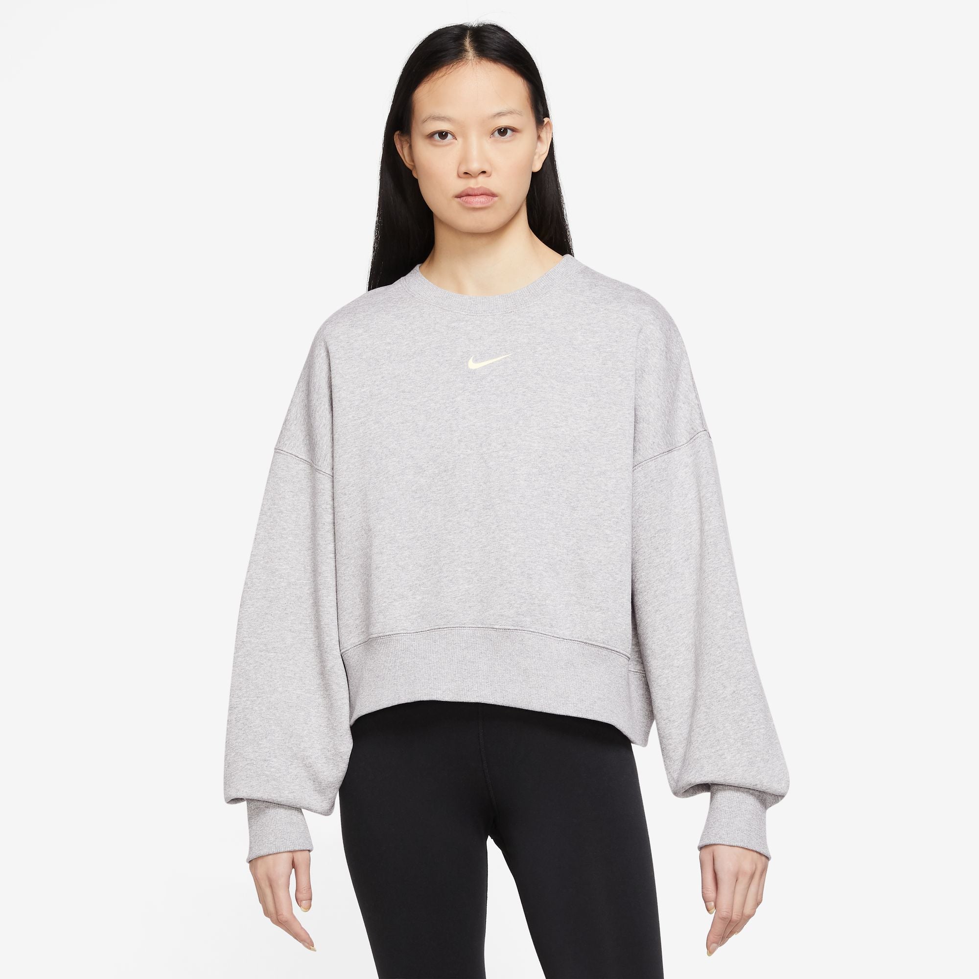 NIKE W NSW PHNX FLC OOS CREW