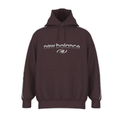 NEW BALANCE TRACKSIDE FLEECE HOODIE