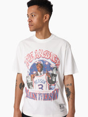 MITCHELL & NESS STAR BURSTER TEE 76S IVERSON