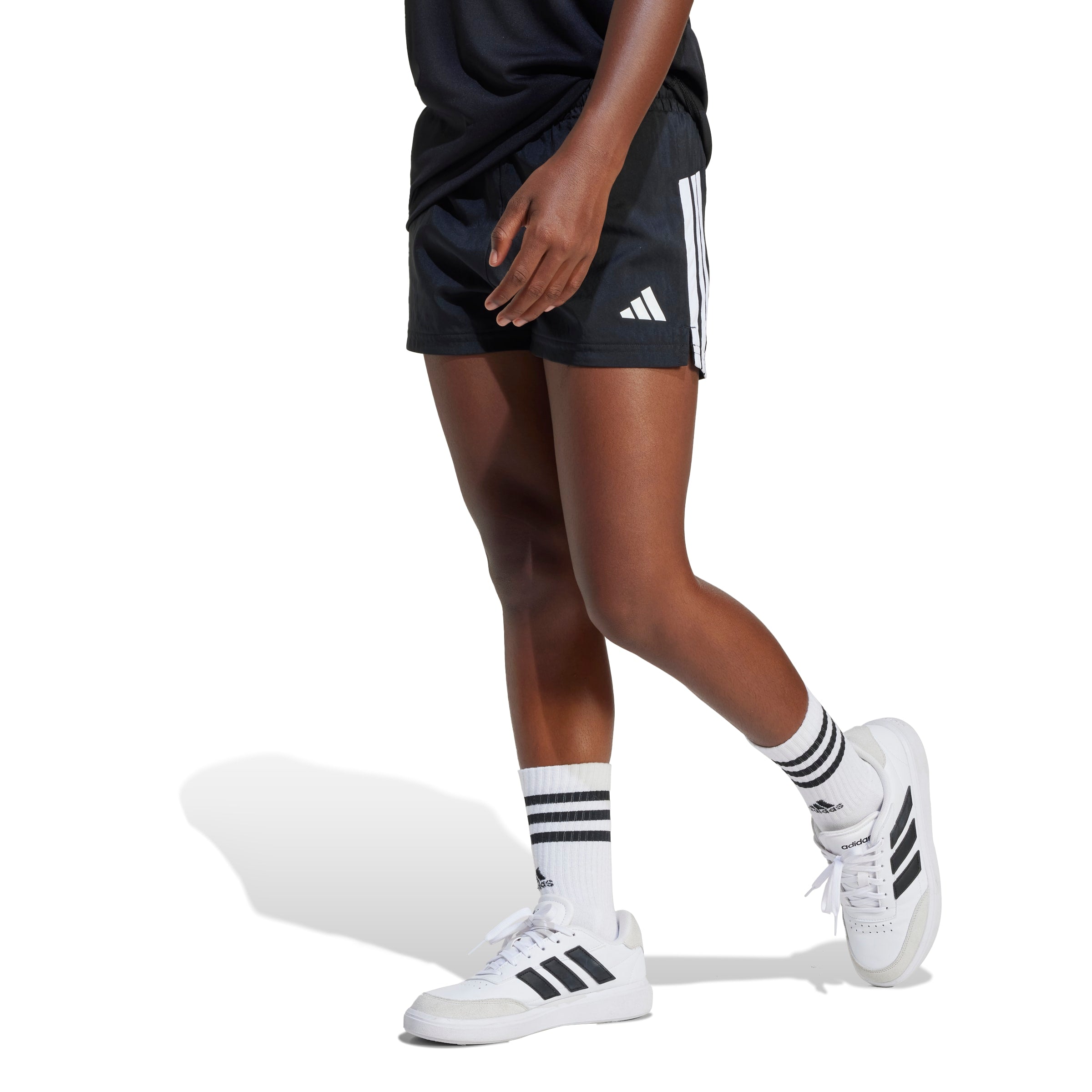 ADIDAS TRAIN ESSENTIALS 3-STRIPES SHORTS - KIDS