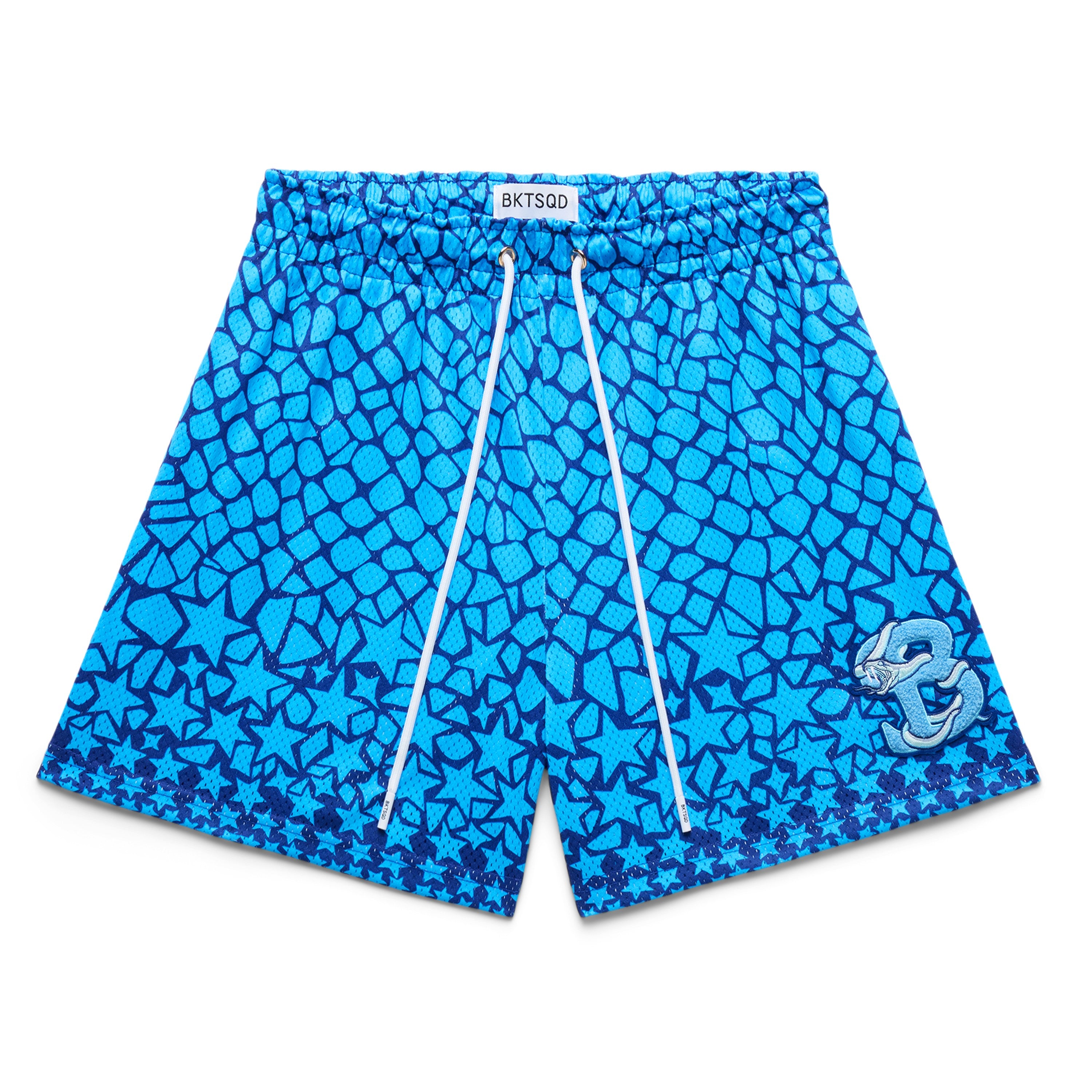 BUCKETSQUAD BLUE VIPER ADULT SHORTS
