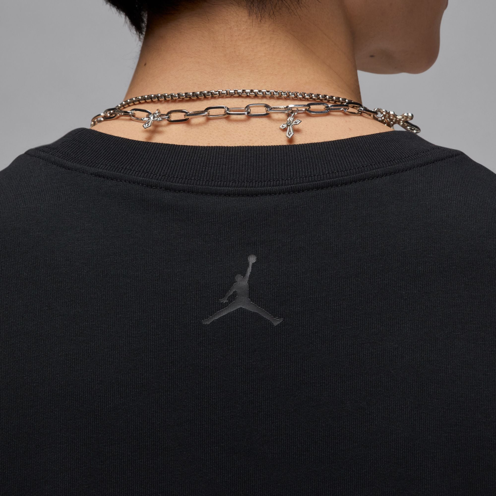 JORDAN M FLT ESS BOXY SS CREW