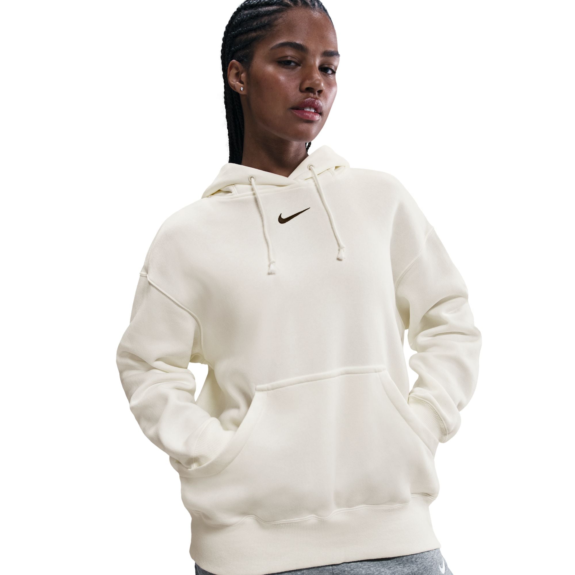 NIKE WOMENS PHOENIX FLEECE OVERSIZED HOODIE