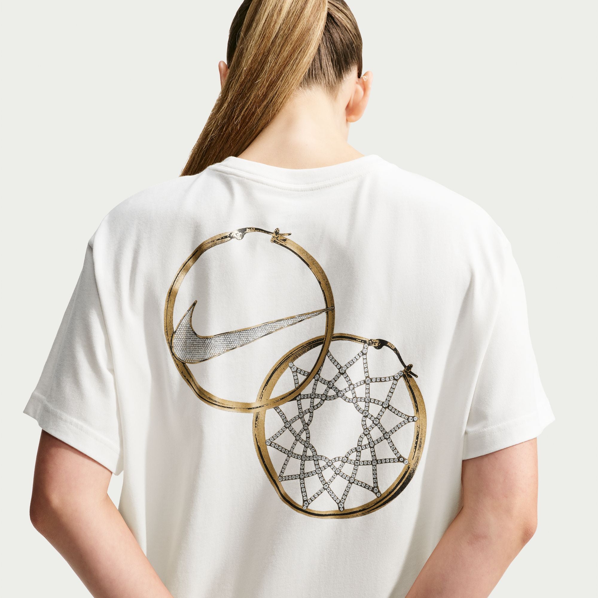 NIKE WOMENS BASKETBALL JEWELRY TEE