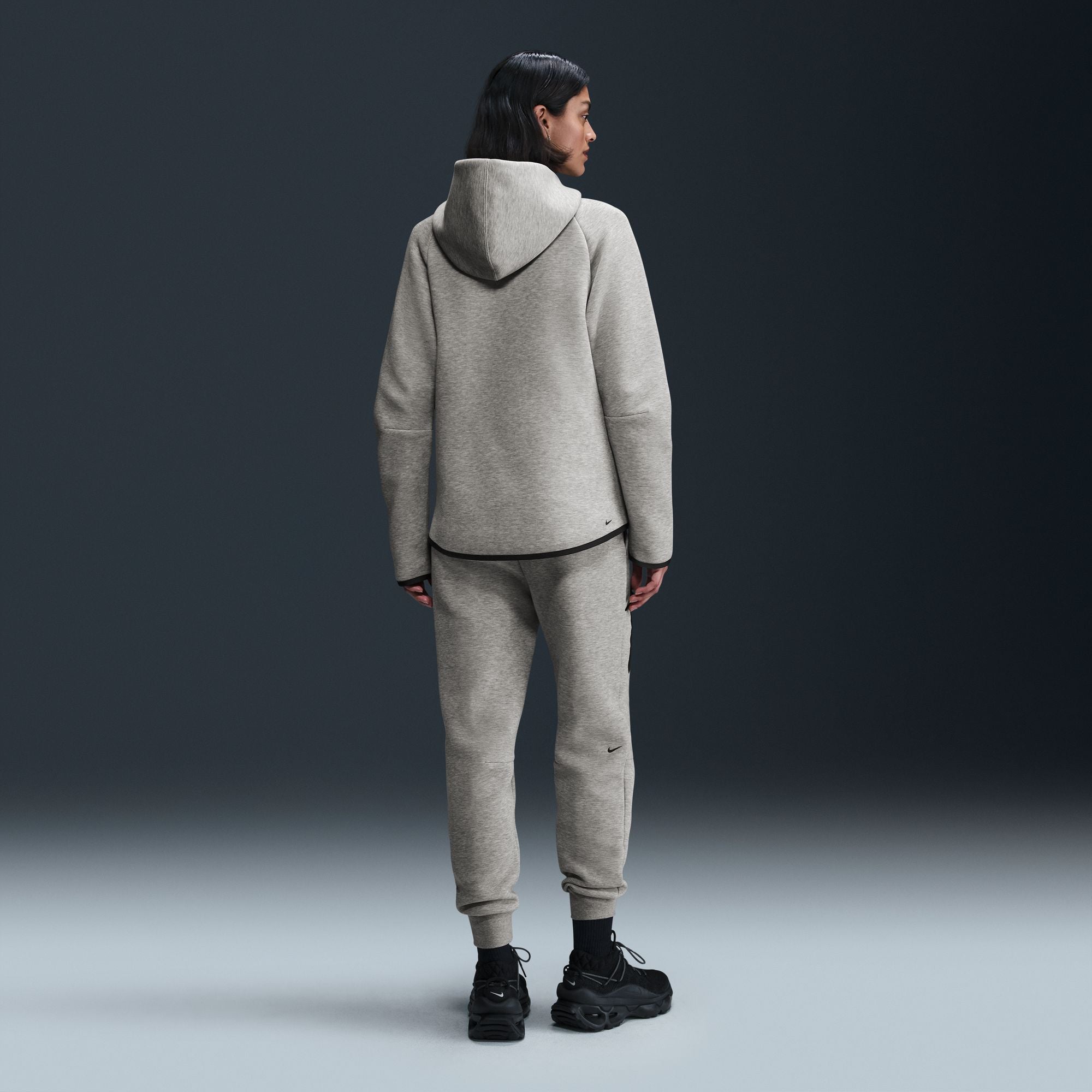 NIKE WOMENS TECH FLEECE FULL ZIP HOODIE