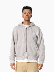 MITCHELL & NESS BACK2BACK2BACK ZIP HOODY LAKERS