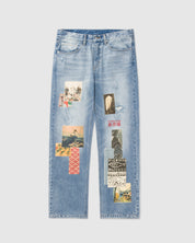 RYOKO RAIN FISH MARKET DENIM JEANS