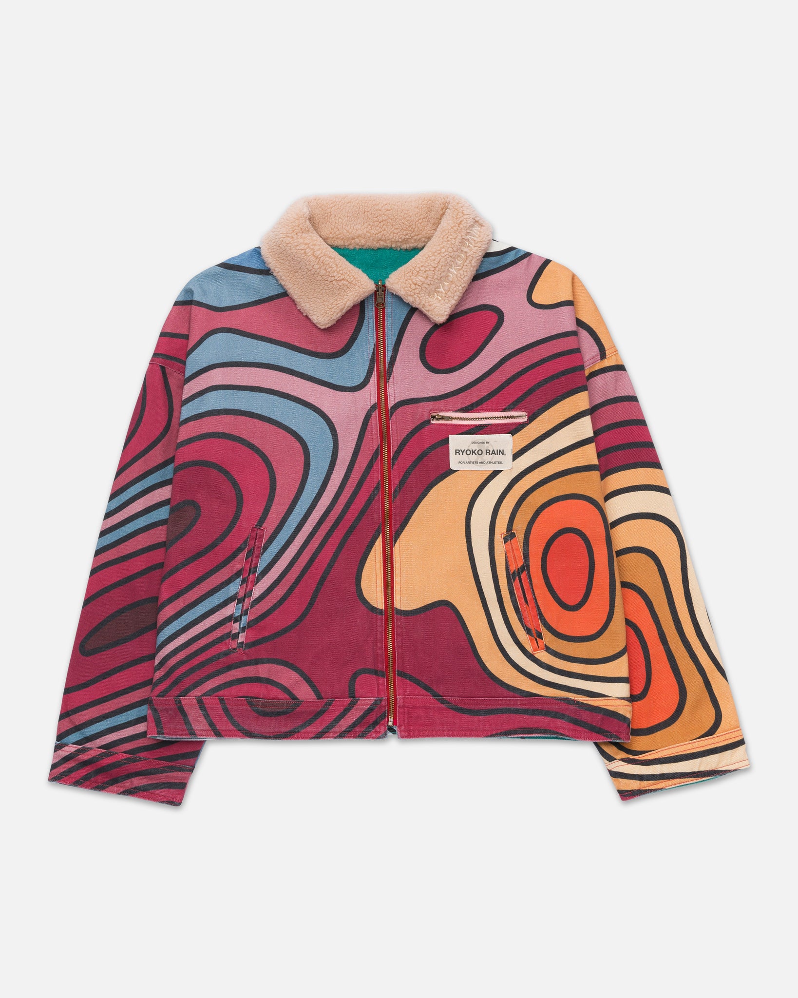 RYOKO RAIN REVERSIBLE 70S WORK JACKET – CourtSide Melbourne