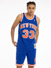 MITCHELL & NESS 91-92 NY KNICKS ROAD SWINGMAN JERSEY - EWING