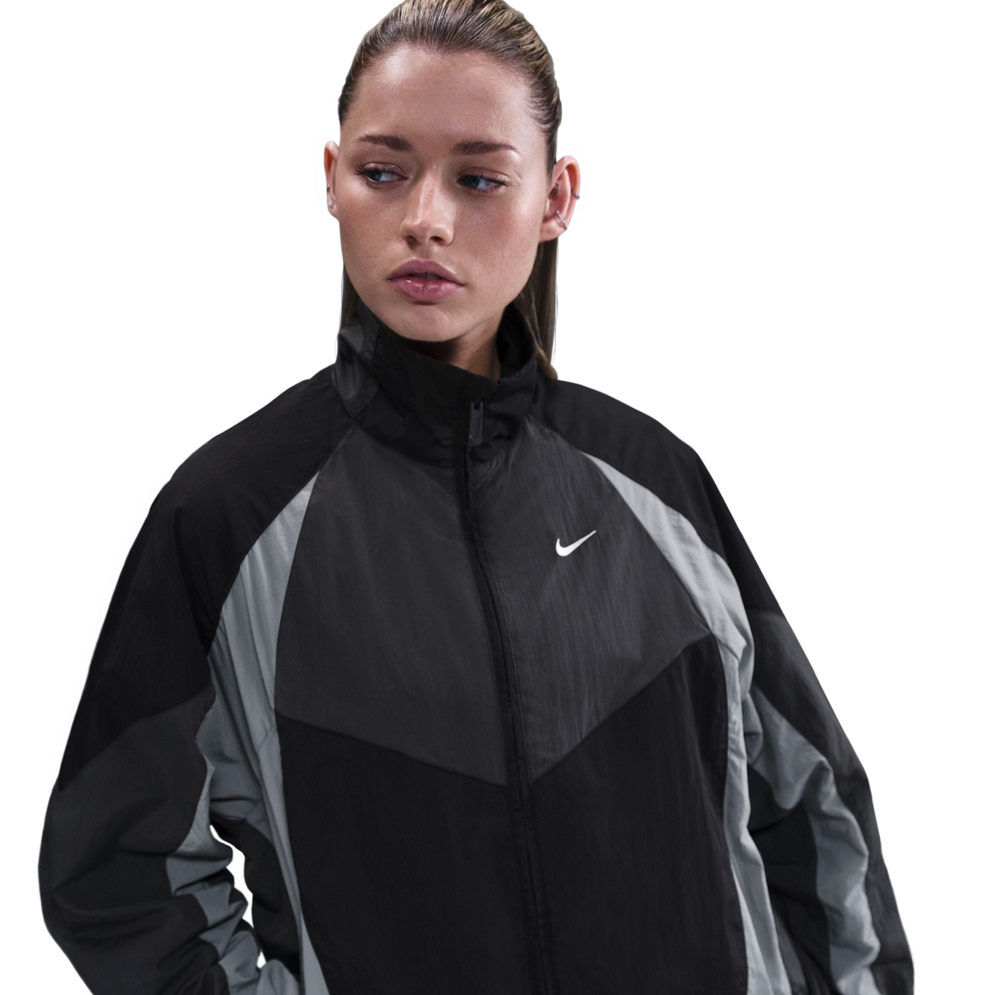 NIKE WOMENS OVERSIZED TRACK JACKET
