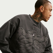 NIKE MENS JA MORANT DRI-FIT LONG SLEEVE TOP