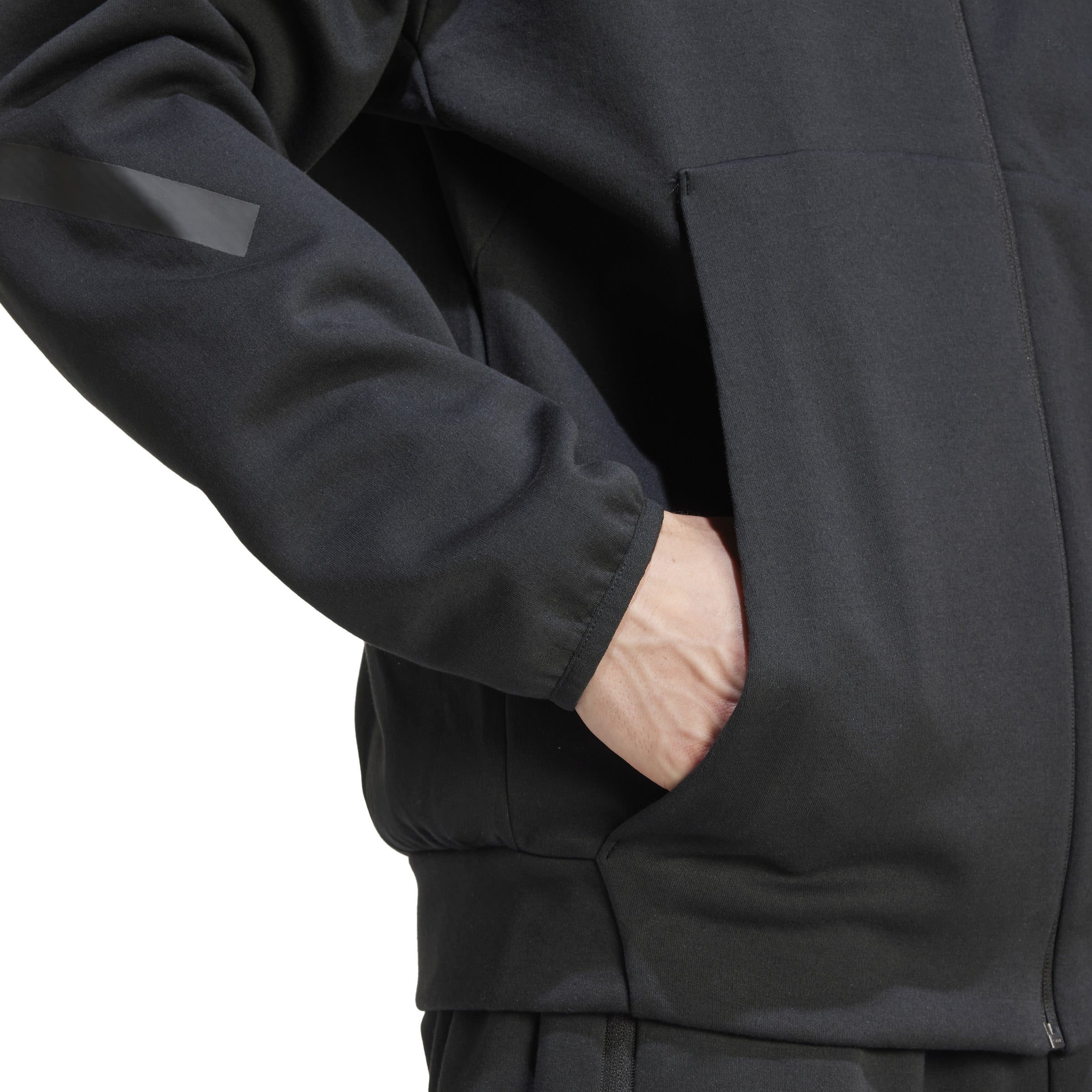 ADIDAS Z.N.E. FULL-ZIP HOODED TRACK JACKET