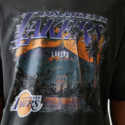 NEW ERA NBA WASHED GRAPHIC TEE - LA LAKERS