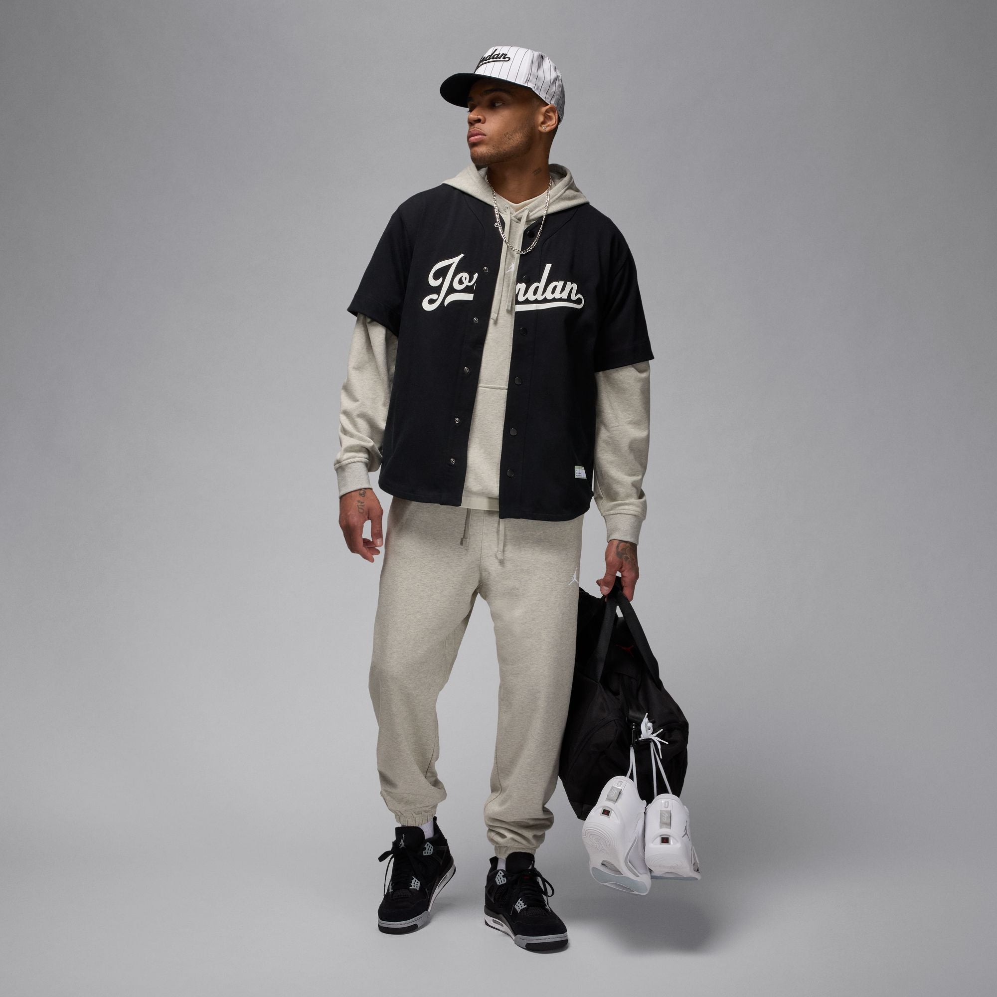 JORDAN MENS DRI-FIT SPORT FLEECE HOODIE