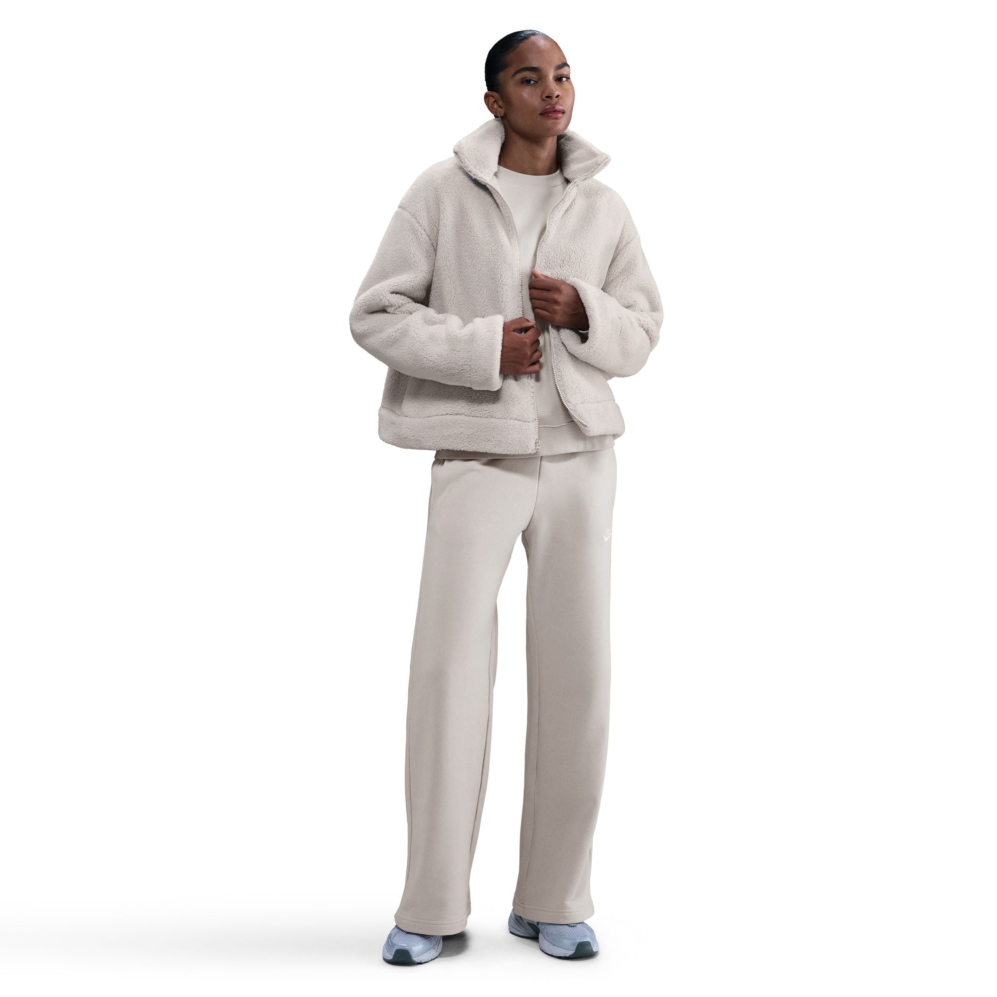 NIKE WOMENS ESSENTIAL SHERPA JACKET