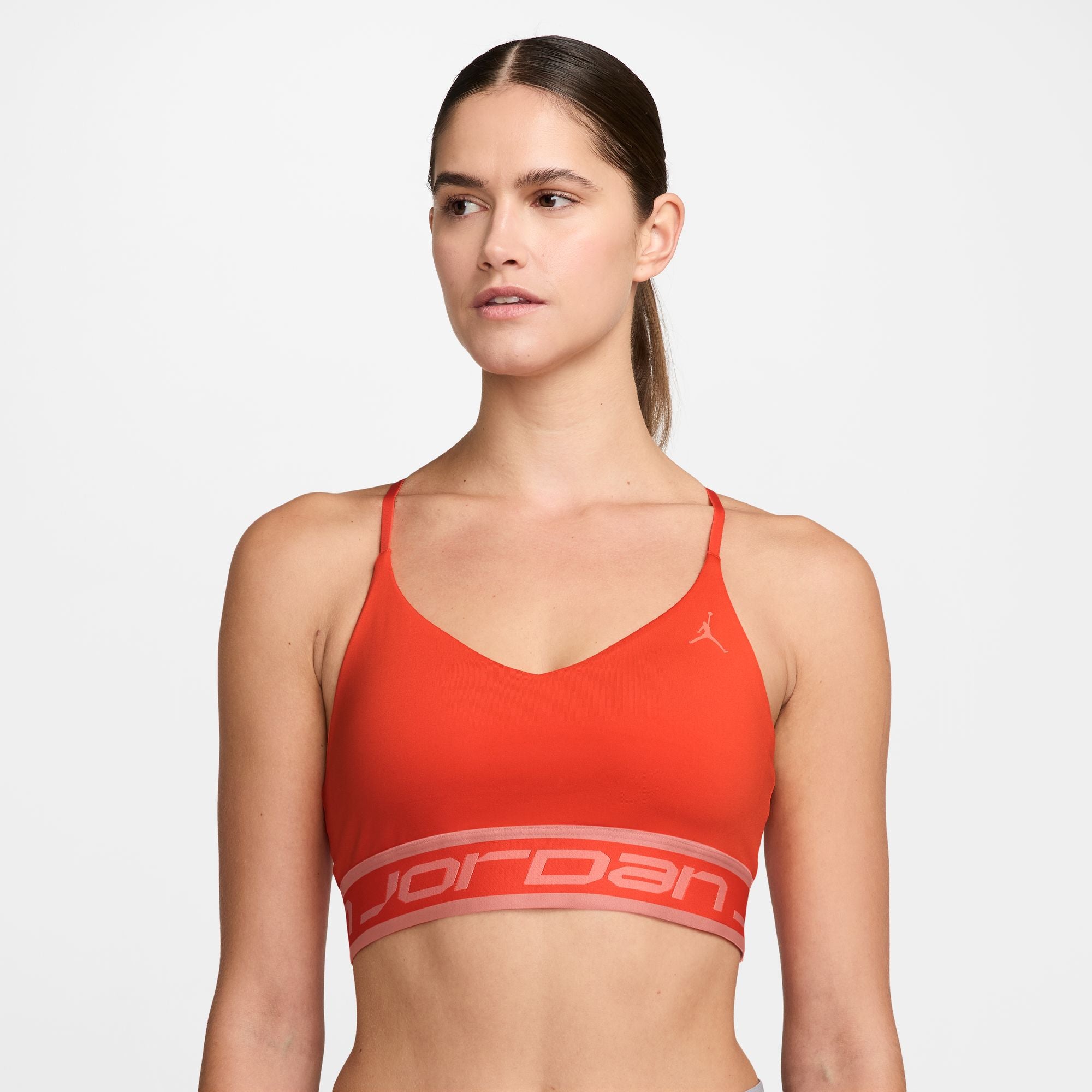 JORDAN WOMENS INDY LOGO SPORTS BRA