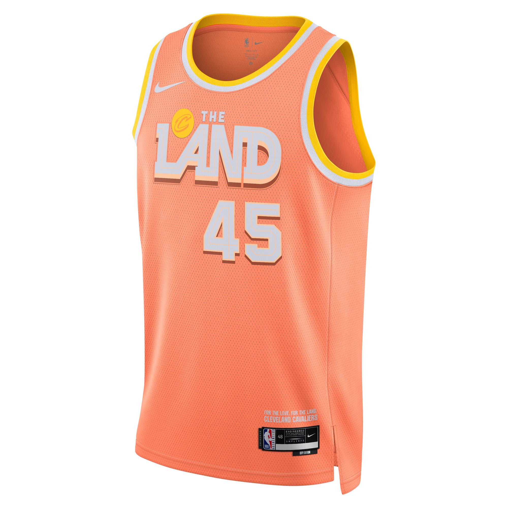 NIKE CLEVELAND CAVALIERS CITY EDITION SWINGMAN JERSEY - DONOVAN MITCHELL