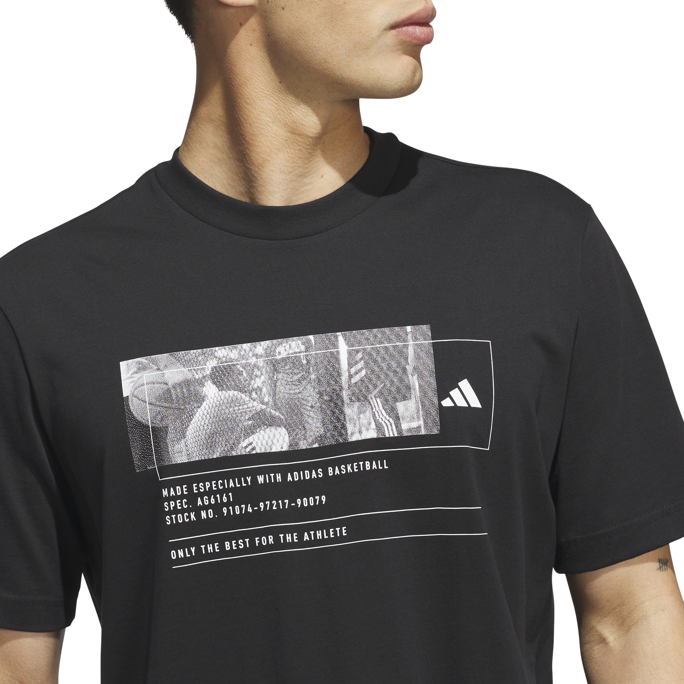 ADIDAS BASKETBALL GRAPHIC TEE