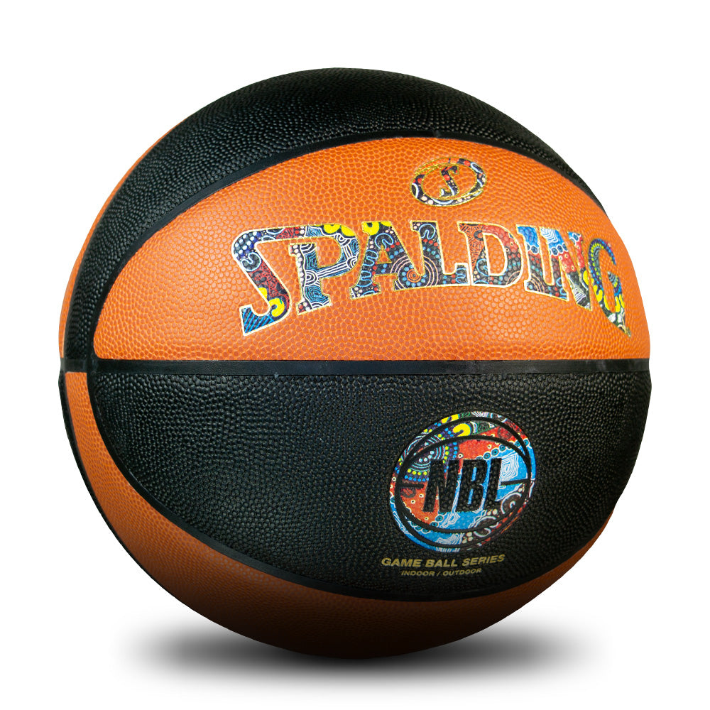 SPALDING NBL IN/OUT INDIGENOUS REPLICA GAME BALL (30)