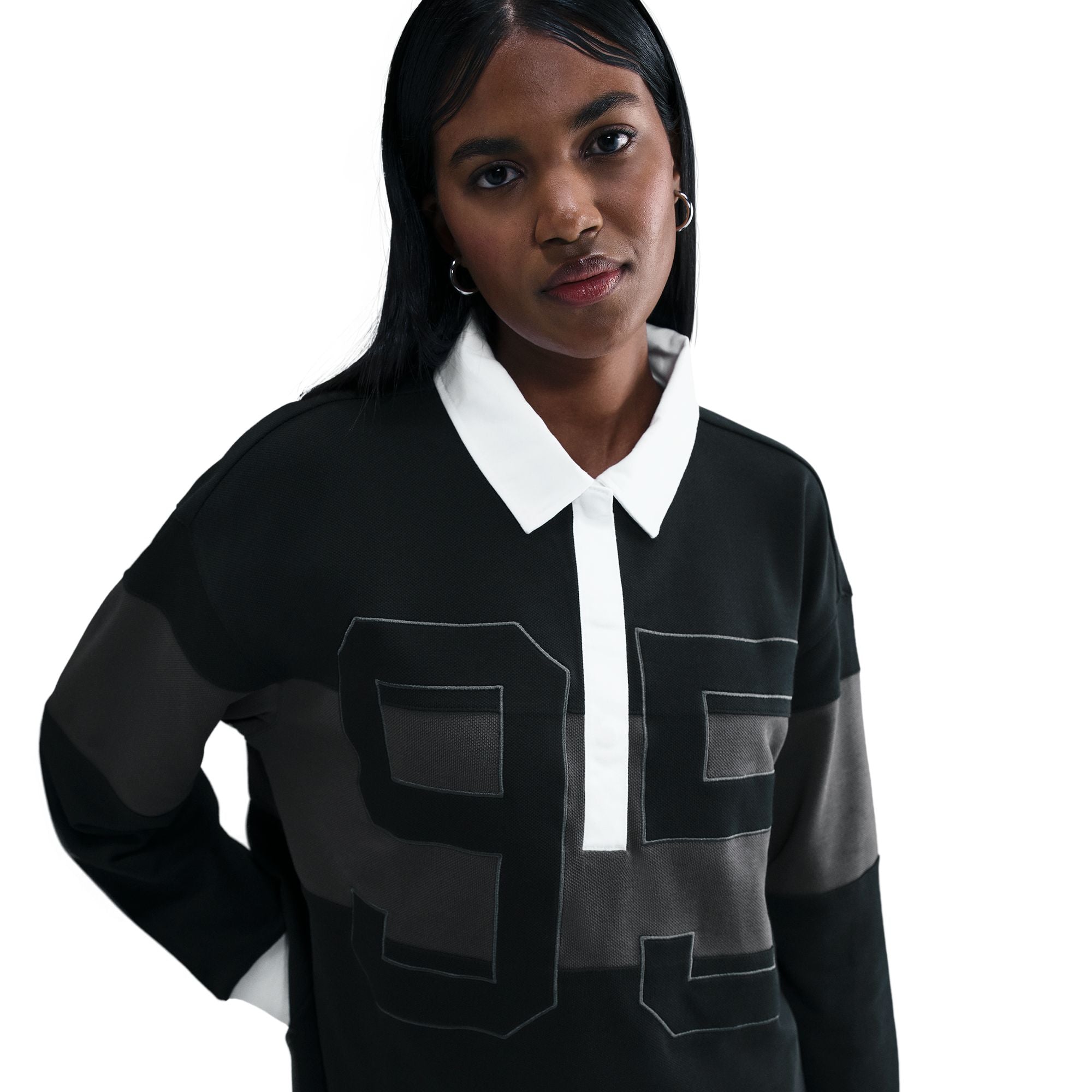 NIKE WOMENS GRAPHIC POLO TOP