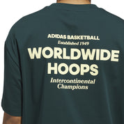 ADIDAS WORLDWIDE HOOPS GFX TEE