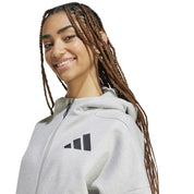 ADIDAS WOMENS Z.N.E. FULL-ZIP HOODIE