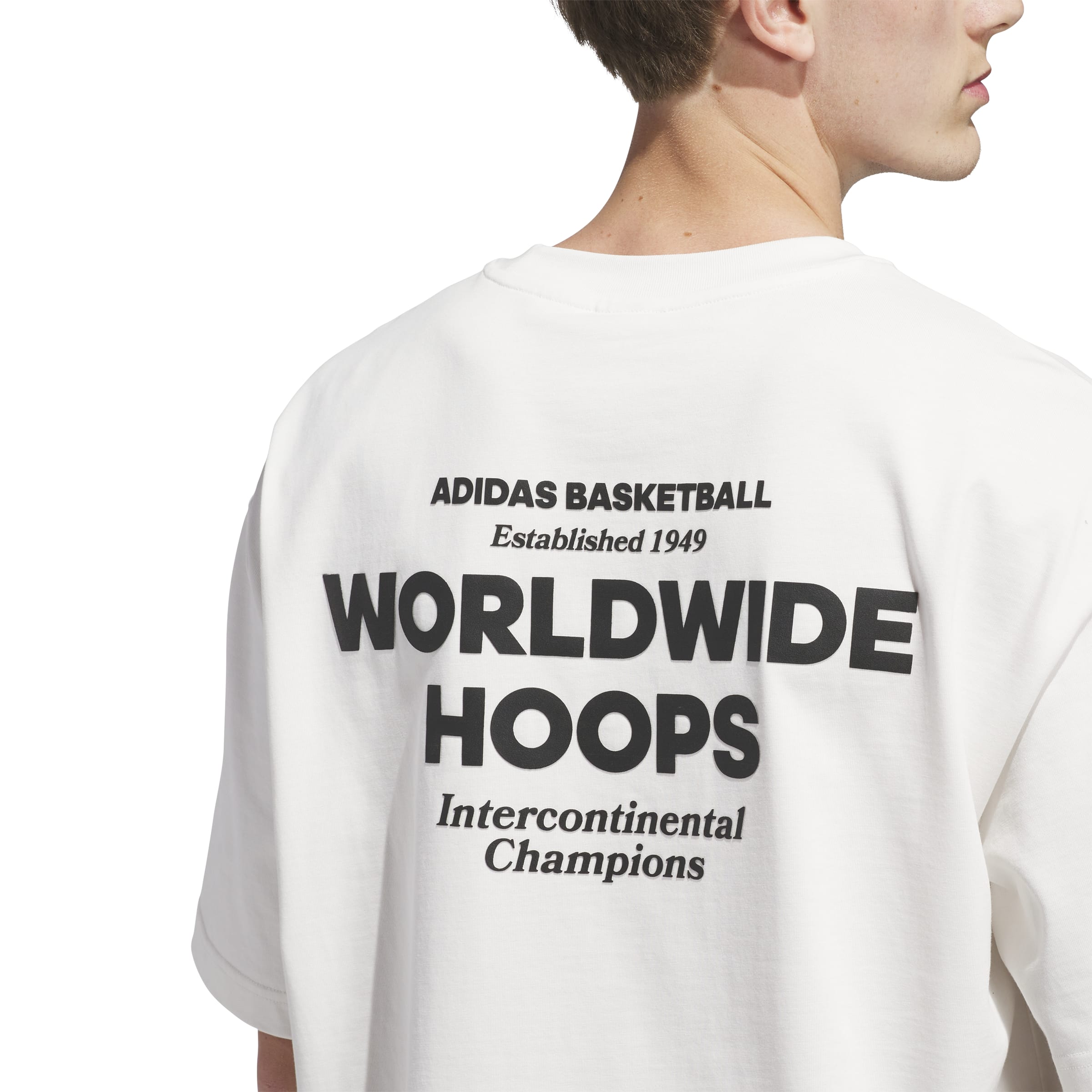 ADIDAS WORLDWIDE HOOPS GFX TEE
