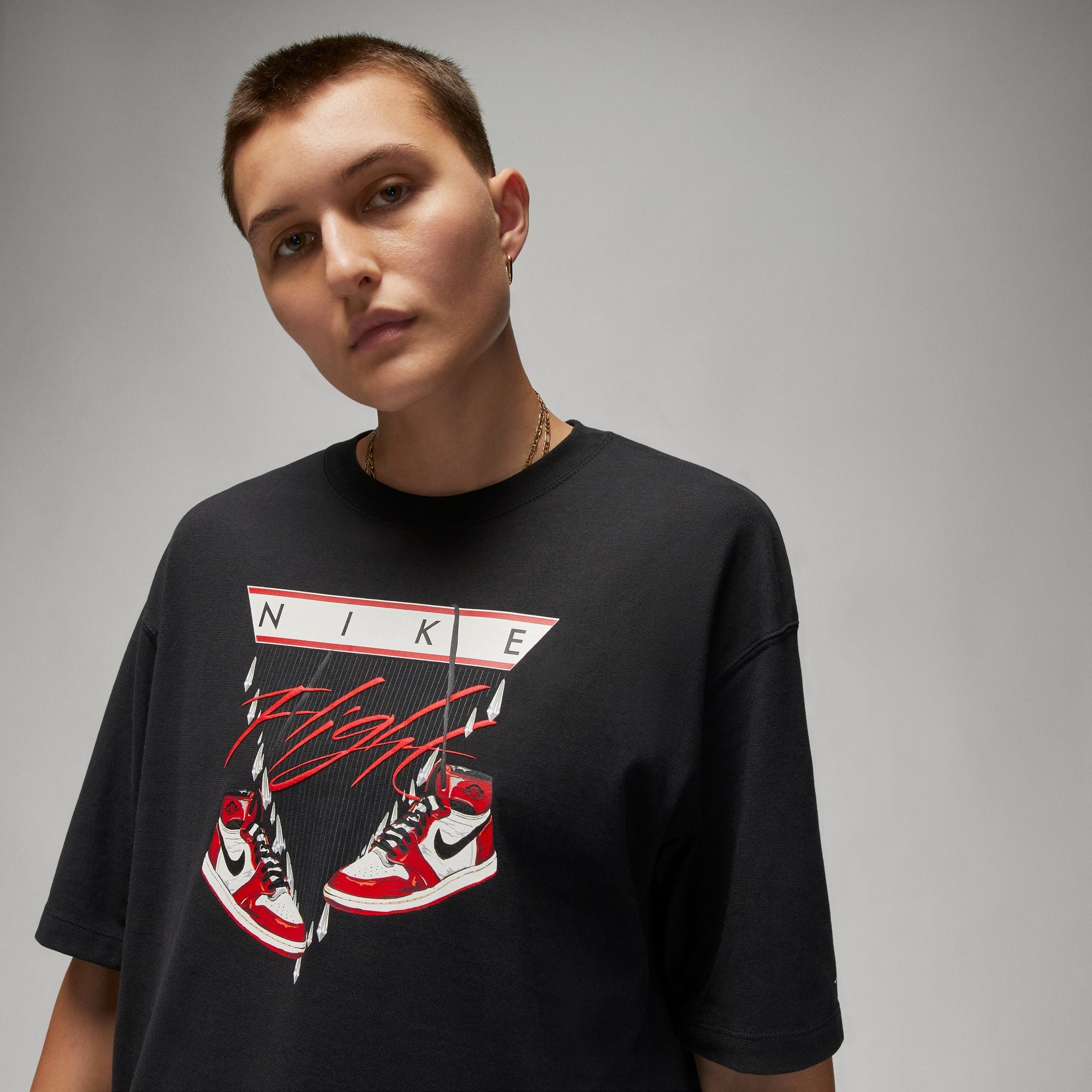 JORDAN WOMENS FLIGHT SHOE TEE