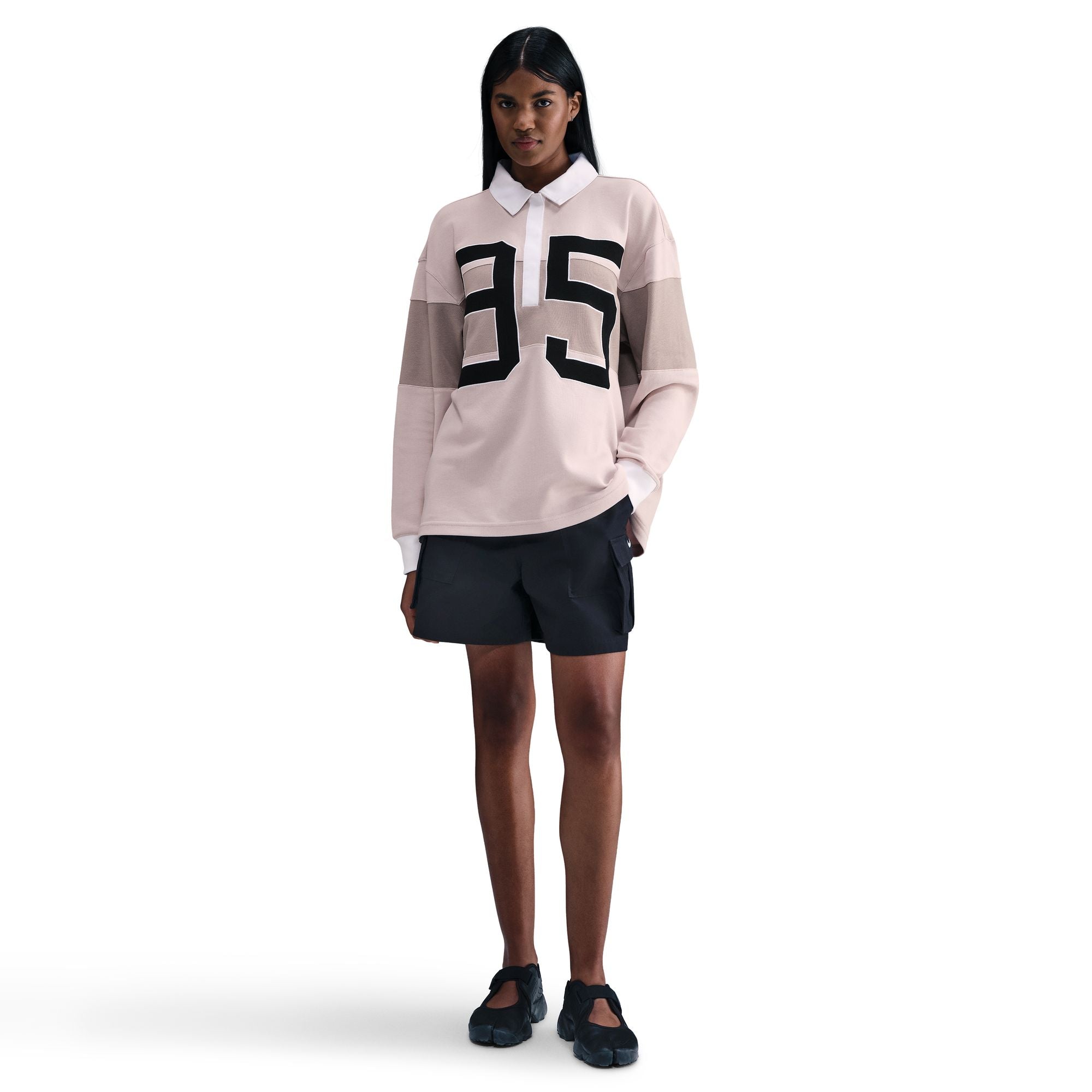 NIKE WOMENS GRAPHIC POLO TOP