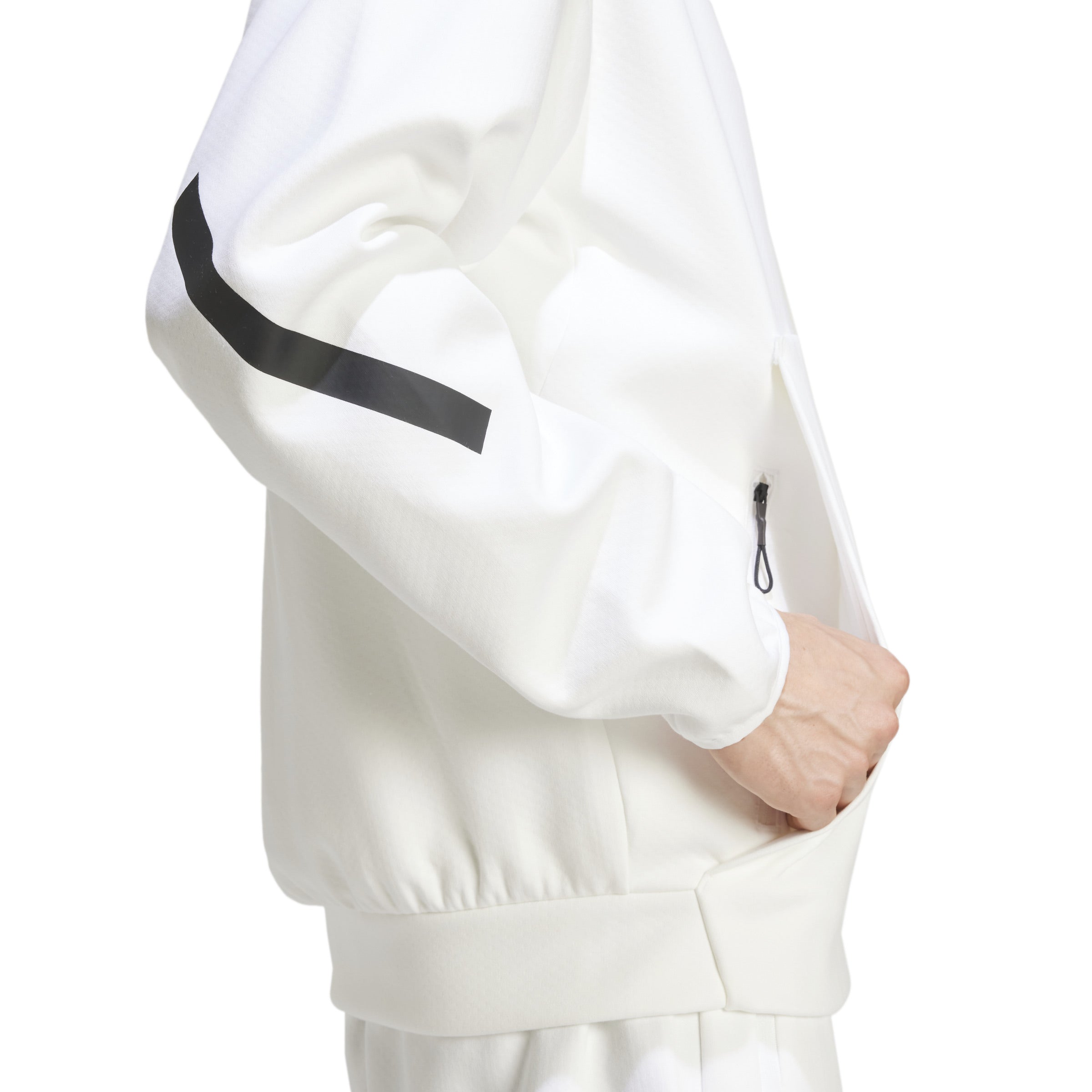 ADIDAS Z.N.E. FULL-ZIP HOODED TRACK JACKET