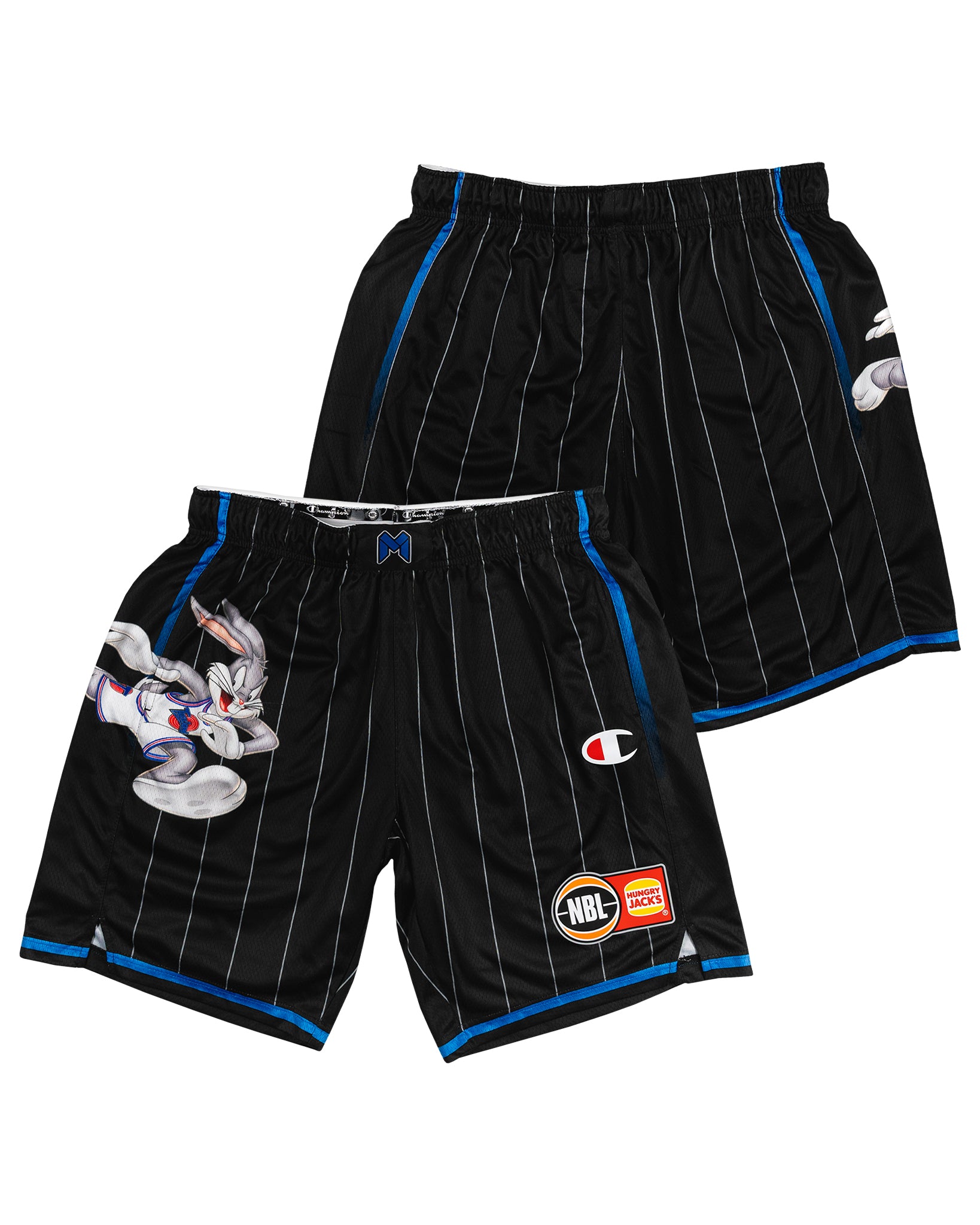 SPACE JAM ON COURT SHORTS - MELBOURNE UNITED BLANK