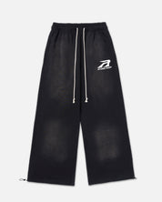 RYOKO RAIN ARTISTS & ATHLETES SWEATPANTS - BLACK