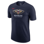 NIKE MENS NEW ORLEANS PELICANS ESSENTIAL LOGO TEE