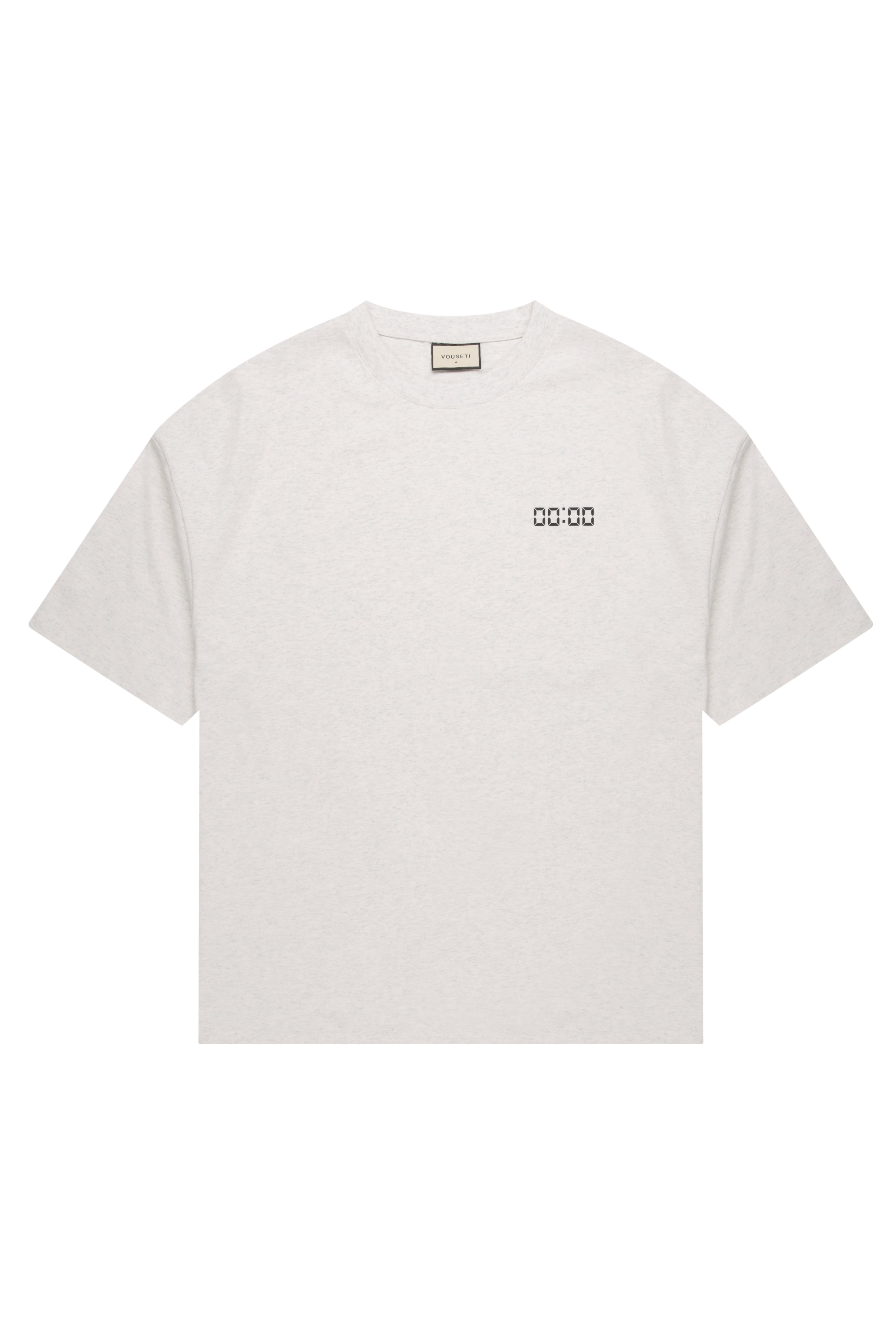 VOUSETI THE 00:00 ESSENTIALS CREW T-SHIRT