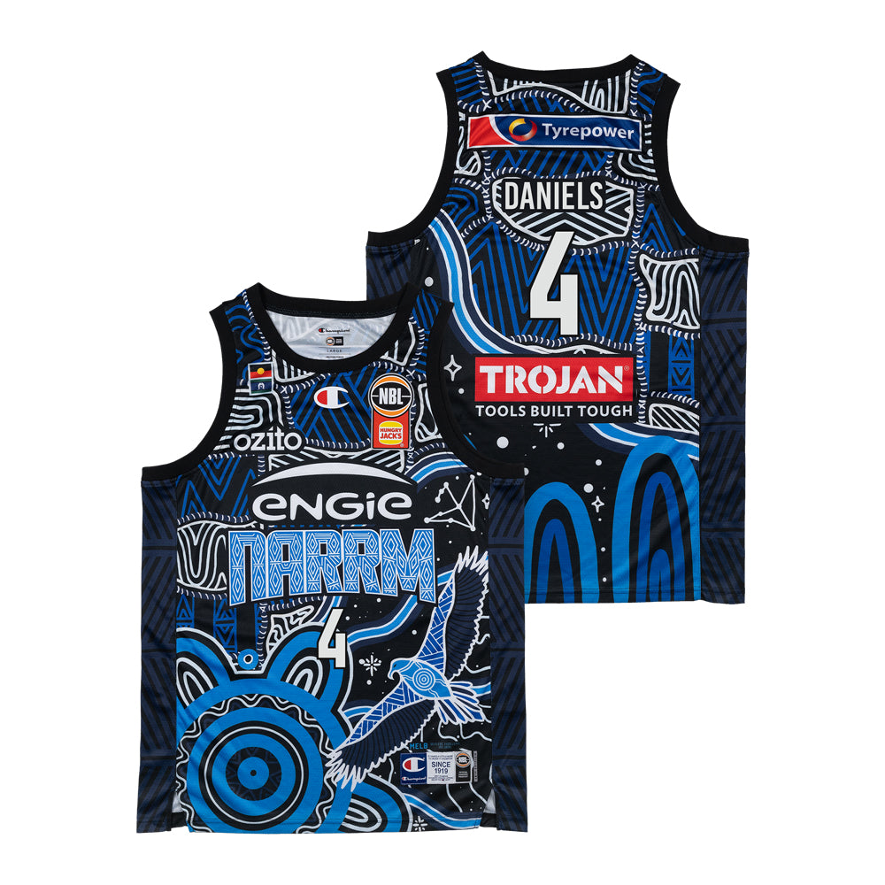 INDIGENOUS ROUND NECK JERSEY-MELBOURNE UNITED
