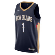 NIKE NEW ORLEANS PELICANS SWINGMAN JERSEY - ZION WILLIAMSON