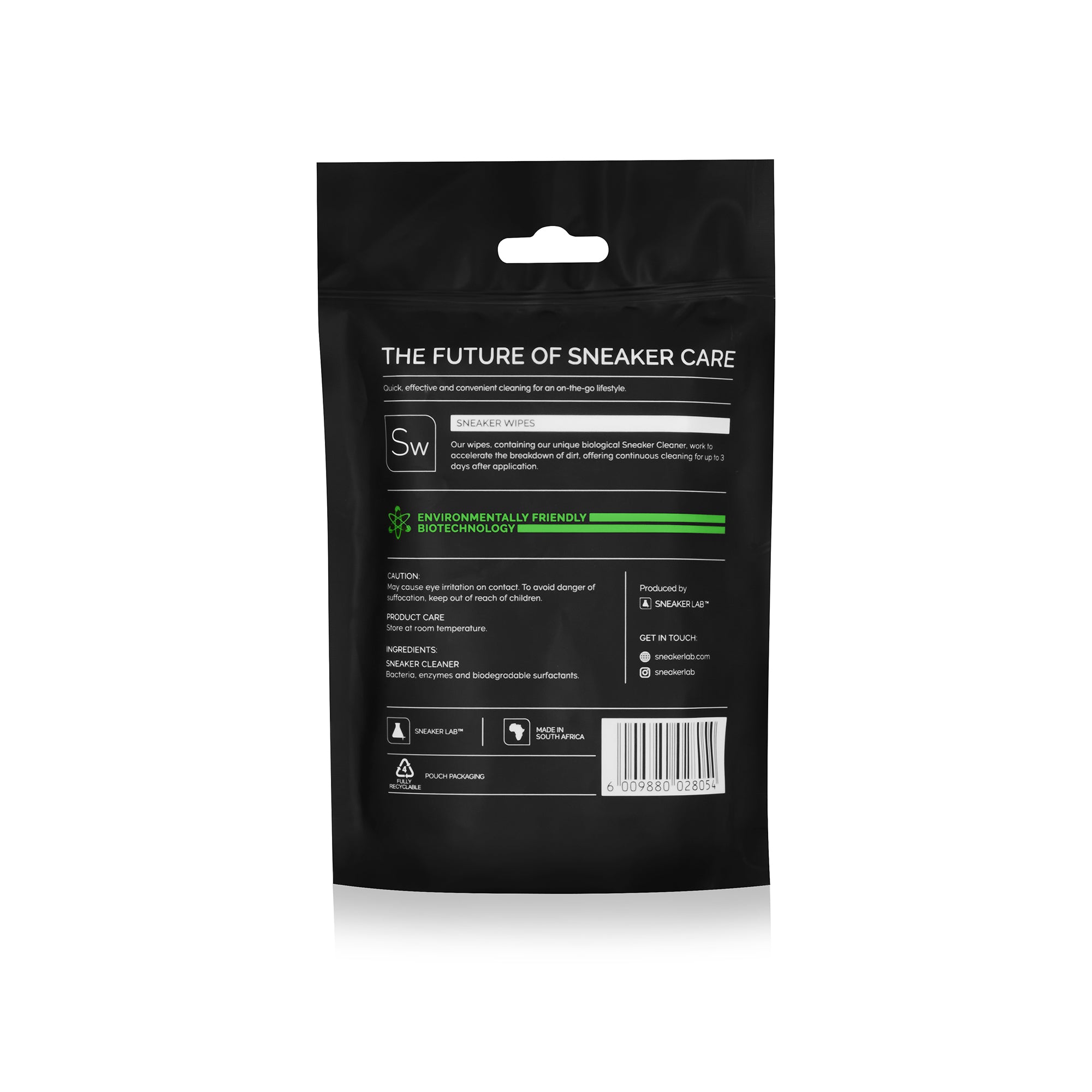 SNEAKER LAB SNEAKER WIPES 12 DOY